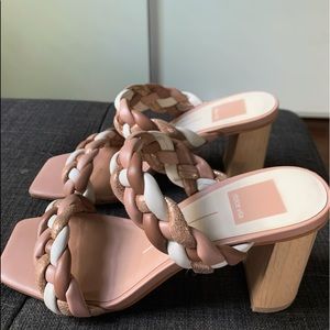 Dolce Vita square toe heels